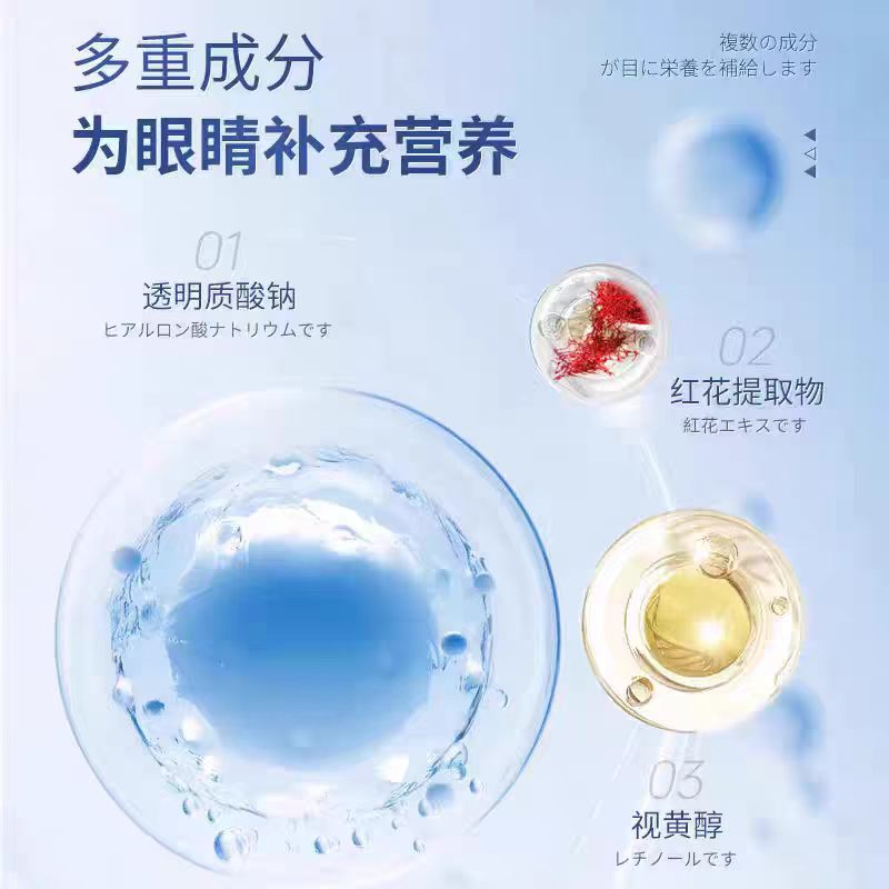 面瘫眼睛闭不上干涩灼热胀痛视物模糊疲劳药监认证暴露性角膜炎YK - 图2