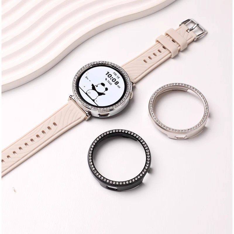 适用华为GT54保护壳镶钻oppox2mini华为fit4小米98pro半包保护套,淘宝优惠券,粉丝福利购,淘宝优惠卷