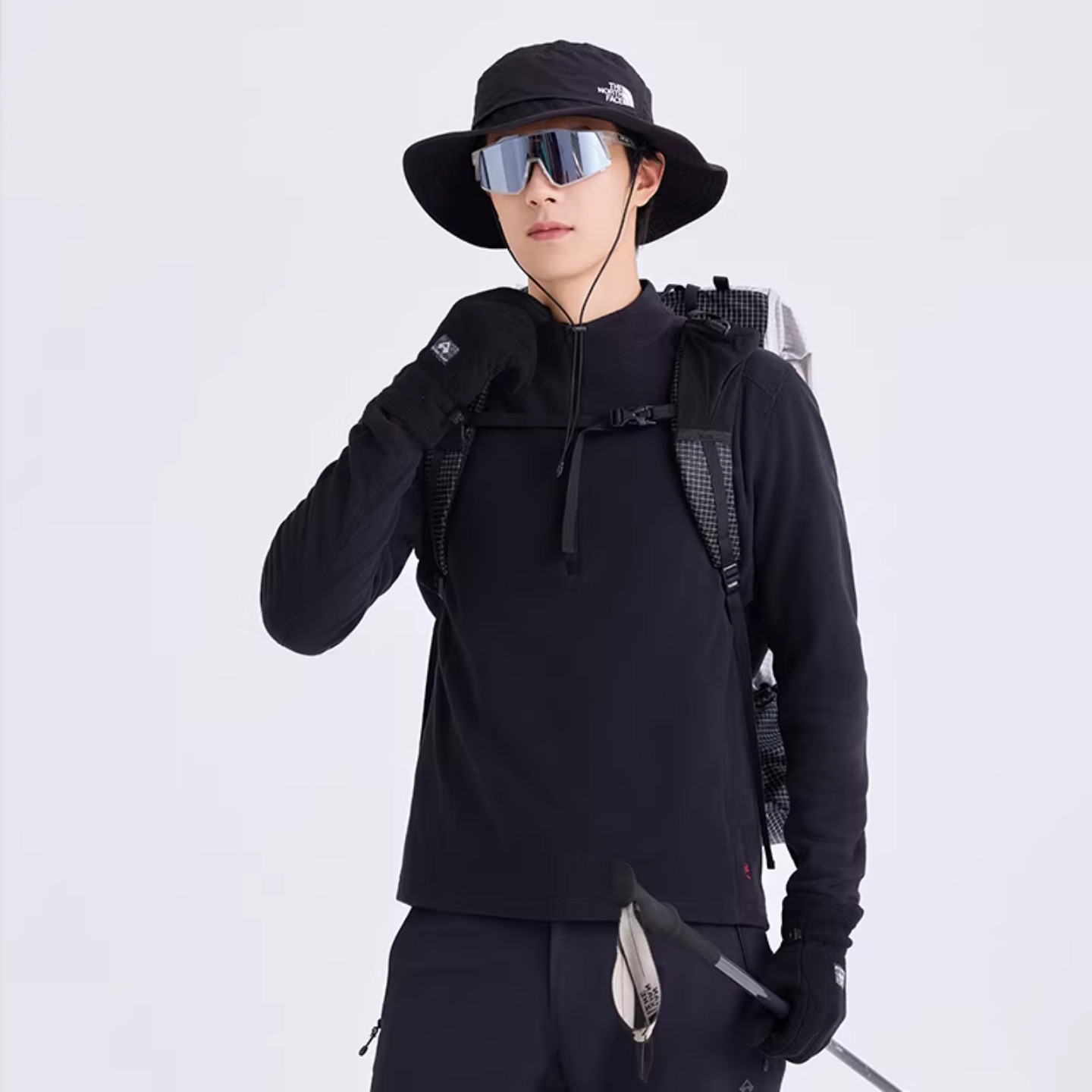 【Polartec Micro男款】拓路者抓绒衣秋冬半开襟保暖摇粒绒打底衫,淘宝优惠券,粉丝福利购,淘宝优惠卷