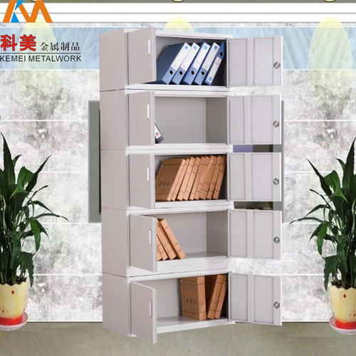 分体五节文件柜凭证柜顶柜铁皮柜通体五节资料柜带锁财务档案柜 - 图2