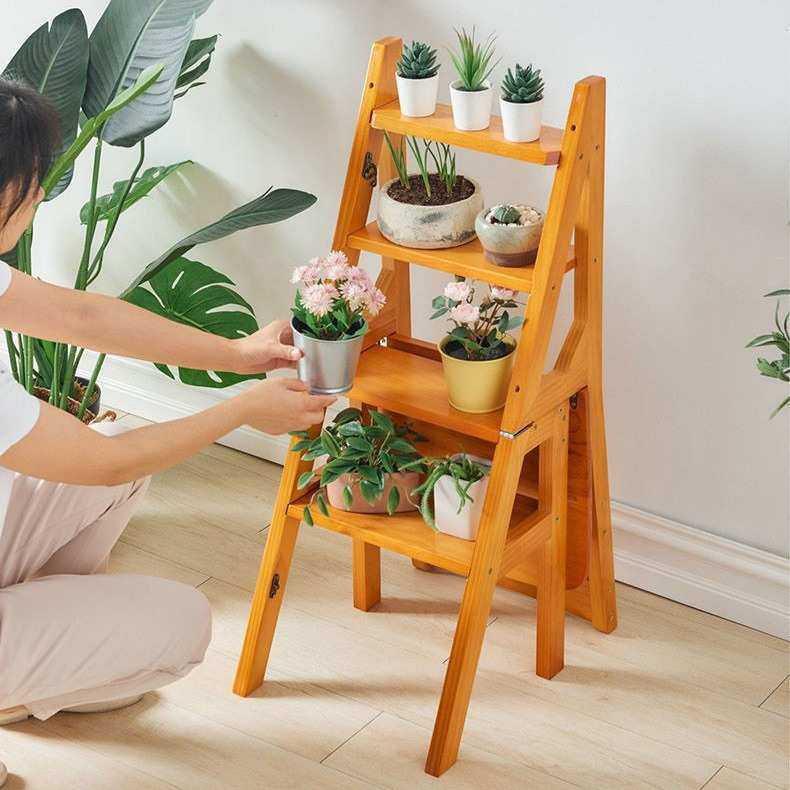 实木梯子多功能折叠梯椅凳子两用椅子室内登高楼梯四步人字梯家用,淘宝优惠券,粉丝福利购,淘宝优惠卷