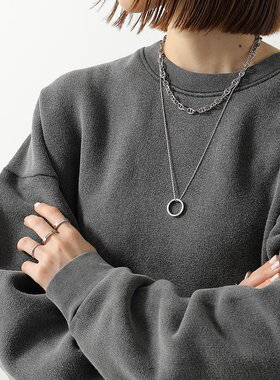 日本直邮MAISON MARGIELA 女士戒指SM1UQ0123 P8865带品牌标志0.4