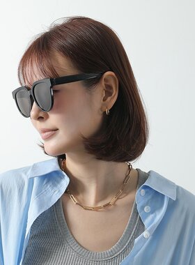 日本直邮SAINT LAURENT SL M28/F 女士太阳镜波士顿款式蜂窝状镜C