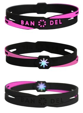 日本直邮BANDEL 男士女士交叉手链 CROSS BRACELET 运动员平衡运