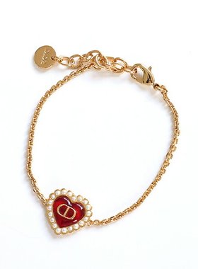 日本直邮Dior Petit CD 心形巴洛克手链 (B3044WOMVE) - 女士心形