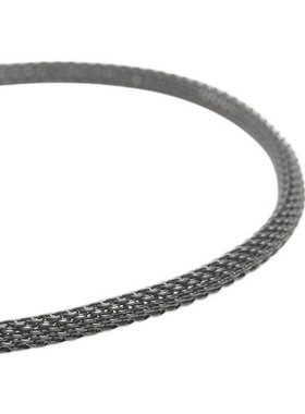 日本直邮Daniel Wellington 网状手链 2.8 灰色 175 毫米手链 DW0