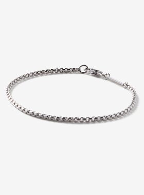 日本直邮TOM WOOD LEE BRACELET SLIM 手链 101493 银色 男女通用
