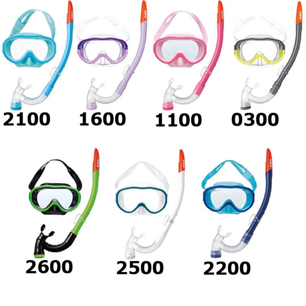 日本直邮AQA 面罩呼吸管 Aco UV & Bixy V Light 3 2件套 面罩和2 - 图0