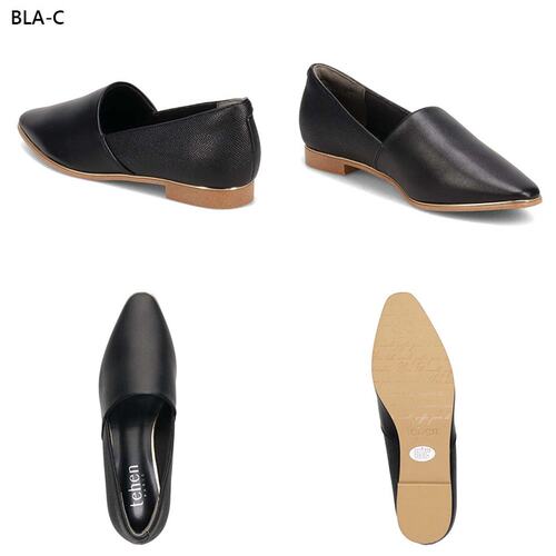 日本直邮2E TEHEN 女士基本款平底高跟鞋高跟鞋办公室工作通勤简T - 图2