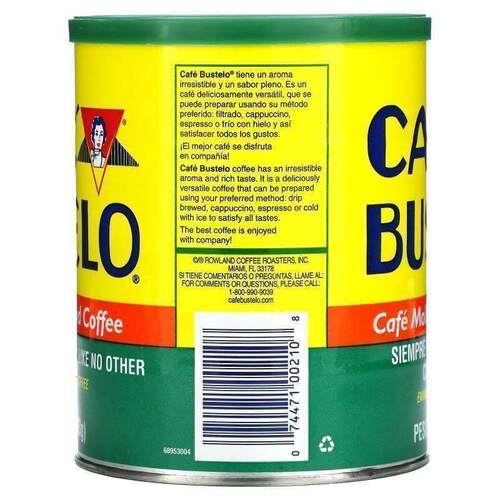 Café Bustelo,脱因咖啡粉，10 盎司（283 克） - 图0