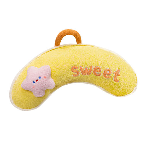 国风系列可爱弯弯抱枕长条枕床上靠垫女生侧睡夹腿女款靠枕床头长 - 图3