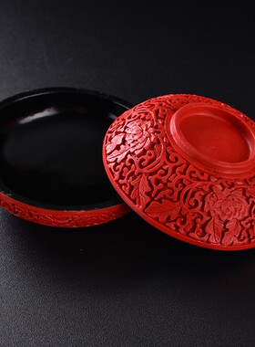 中国特色扬州工艺纪念品出国外事商务小礼品送老外雕X漆漆器首饰