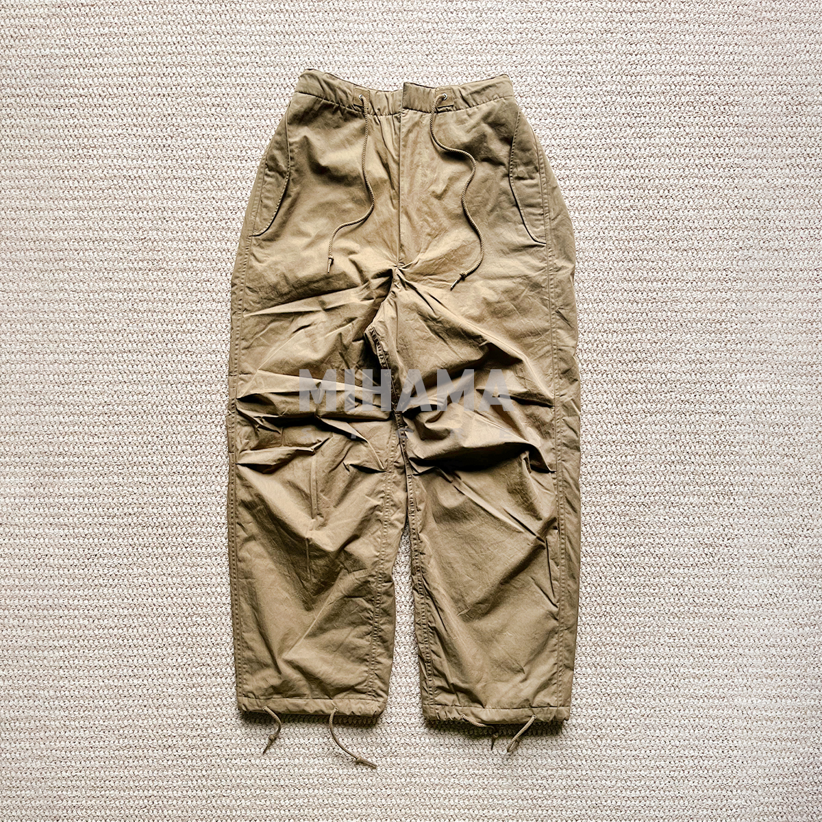 【折扣】Nanamica Insulation Pants防风抽绳工装休闲长裤 男24FW - 图2