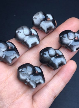 银曜石金曜石翘尾小猫