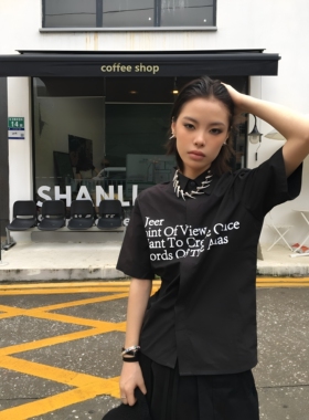亚文化重工荆棘银刺项链
