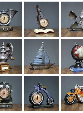 民国复古老式陈列拍照道具店铺酒柜做旧I软装饰小摆件仿真模型摆