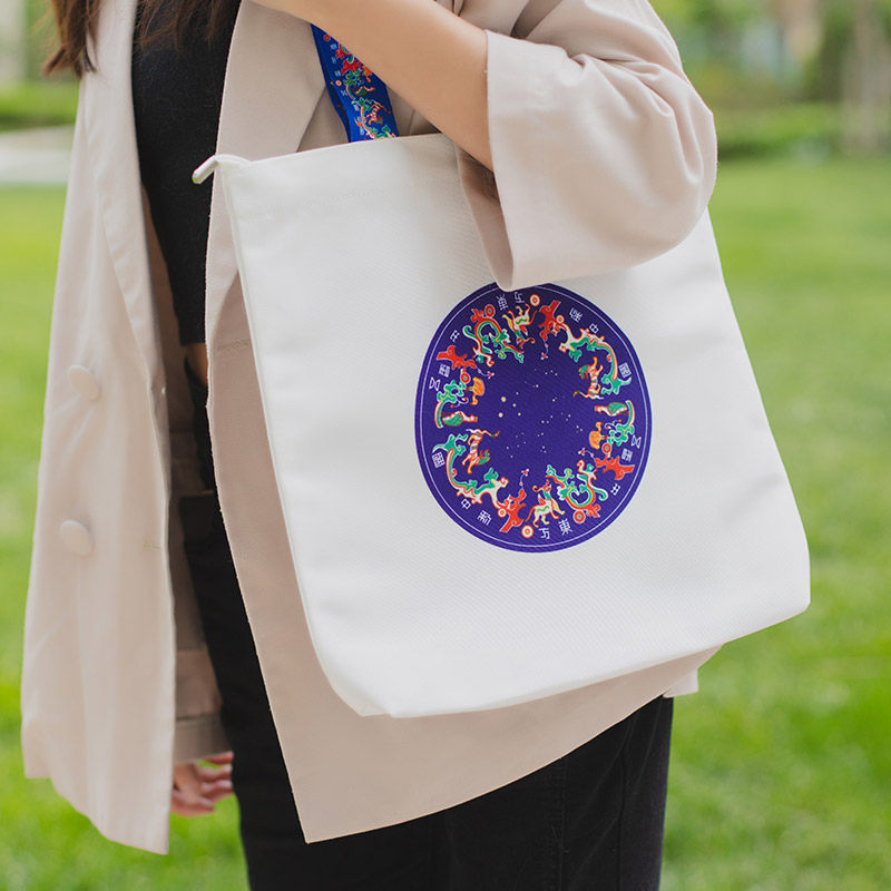 清仓新疆和田博物馆五星出东方帆布手提袋帆布包送女生新疆伴手礼,淘宝优惠券,粉丝福利购,淘宝优惠卷