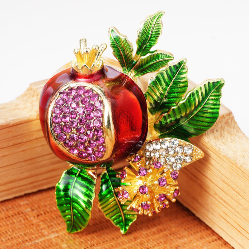 新疆和田博物馆文创榴光溢彩璀璨石榴冰箱贴磁吸送朋友新疆伴手礼 - 图3