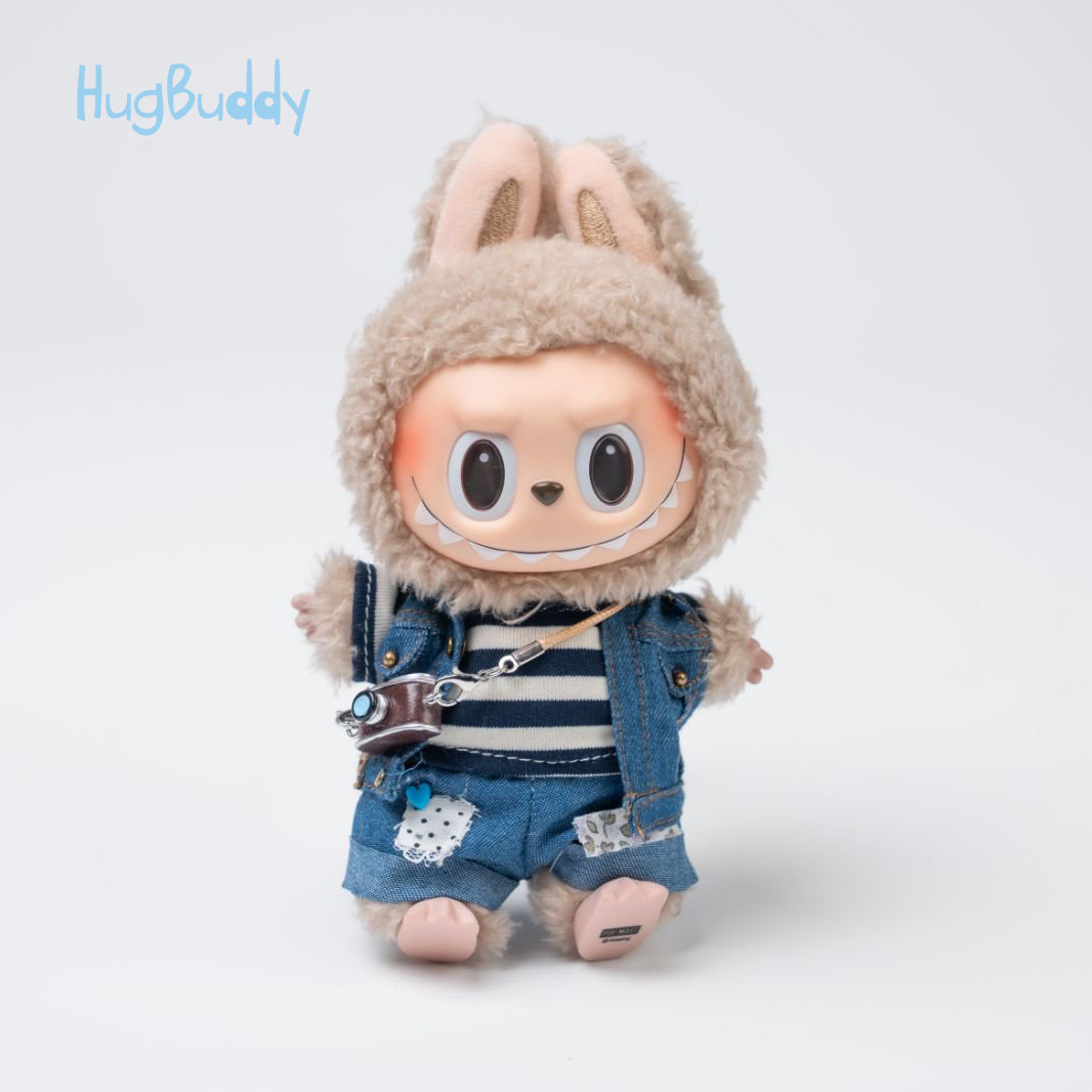hugbuddy抱抱布迪原创三代labubu娃衣拉布布搪胶玩偶公仔衣服夏日,淘宝优惠券,粉丝福利购,淘宝优惠卷