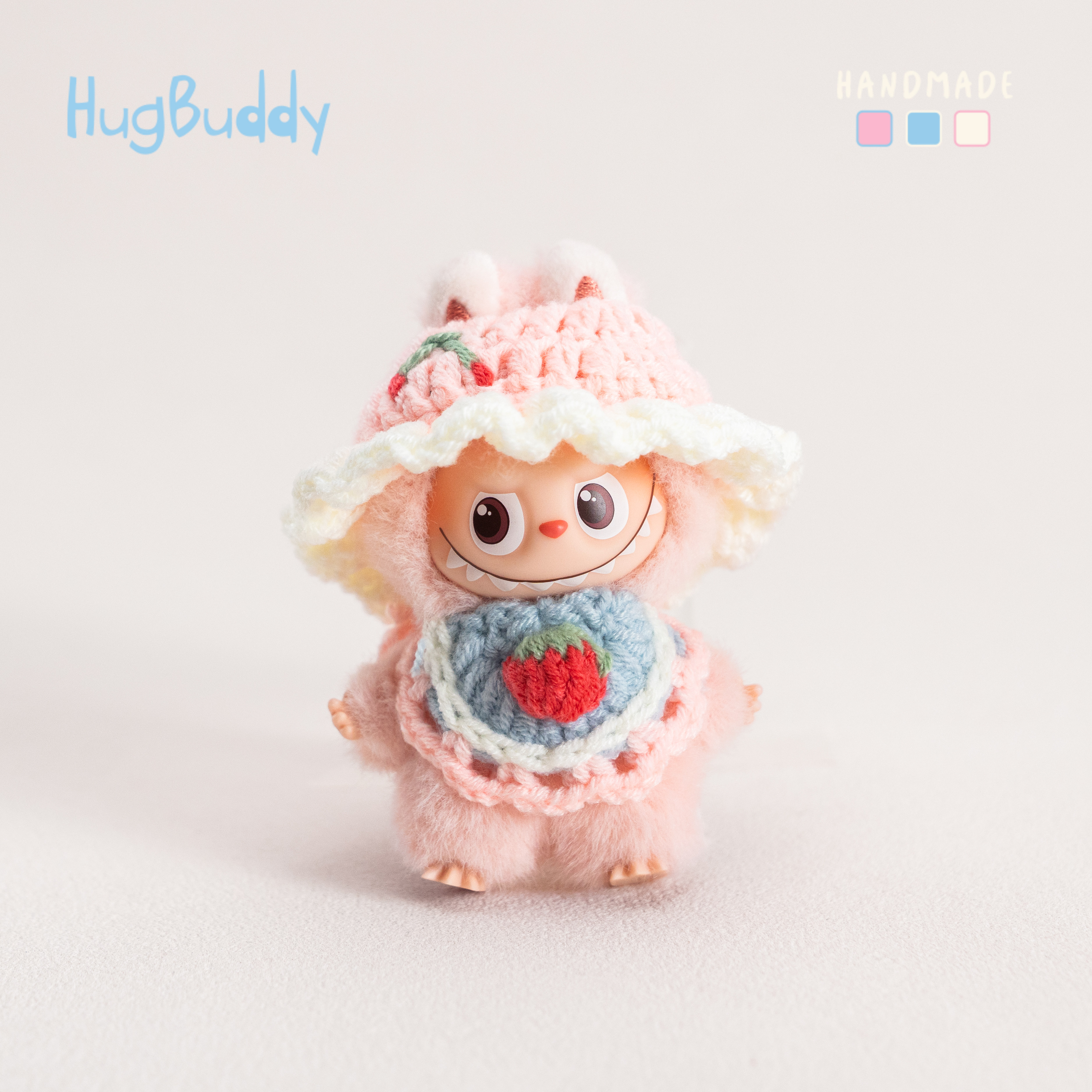 原创纯手工针织labubu娃衣4.0拉布布玩偶衣服裙子心底密码替换装,淘宝优惠券,粉丝福利购,淘宝优惠卷