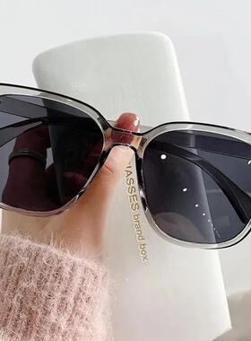 2025年新款防紫外线女士太阳镜潮气质墨镜女大脸显瘦时尚遮阳眼镜