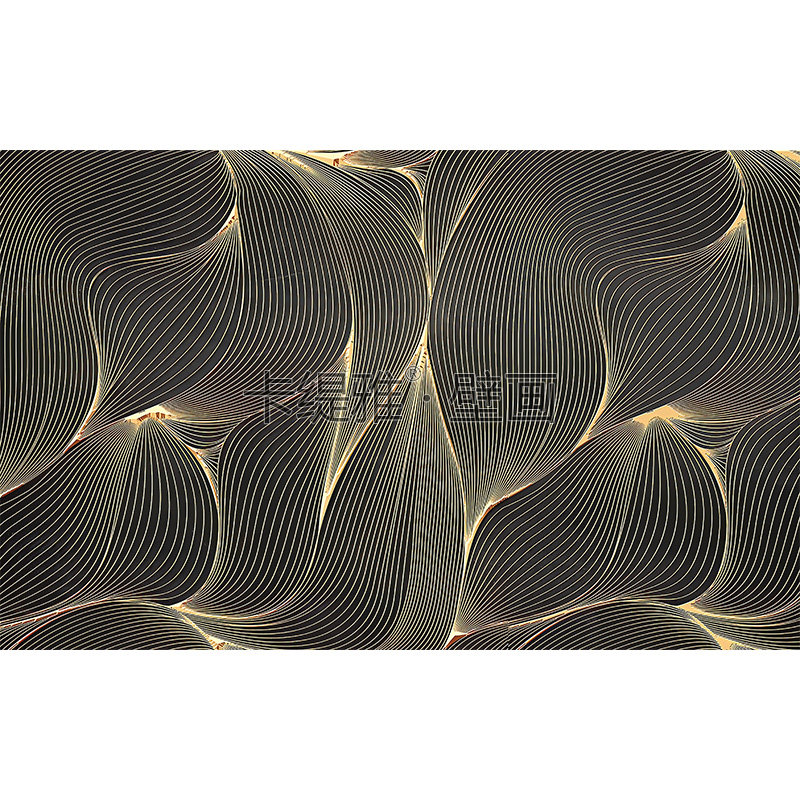 北欧轻奢金属线条墙纸卧室沙发高档墙布电视背景墙壁画别墅装饰3d,淘宝优惠券,粉丝福利购,淘宝优惠卷