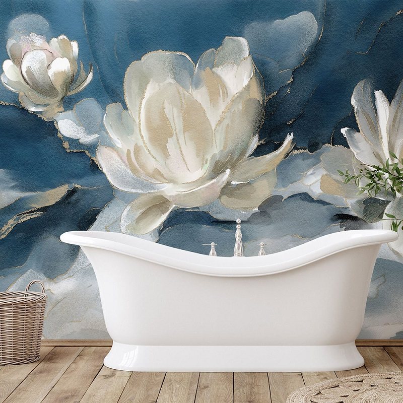 3d定制现代简约抽象油画壁纸欧式花卉无缝壁布卧室沙发背景墙墙布,淘宝优惠券,粉丝福利购,淘宝优惠卷