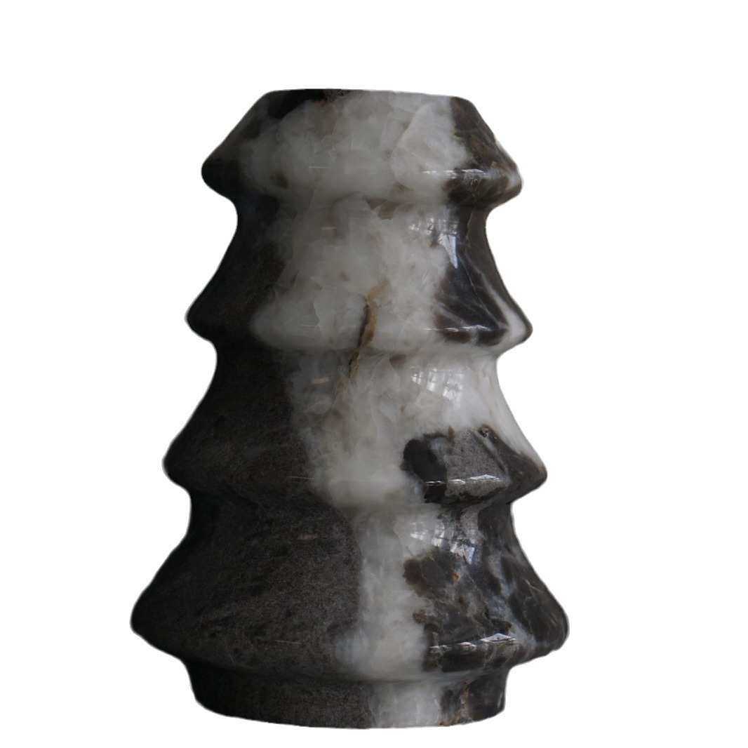 厂家天然大理石花瓶家居烛台摆件装饰品样板间酒店软装,淘宝优惠券,粉丝福利购,淘宝优惠卷