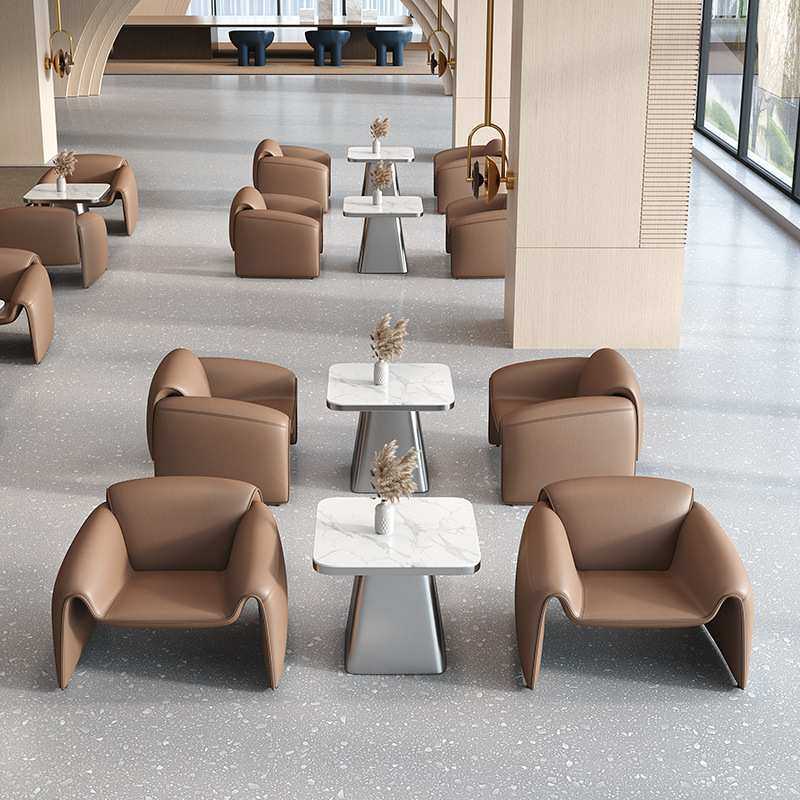 轻奢商务洽谈沙发酒店餐厅设计师款接待沙发桌椅办公室螃蟹椅沙发,淘宝优惠券,粉丝福利购,淘宝优惠卷