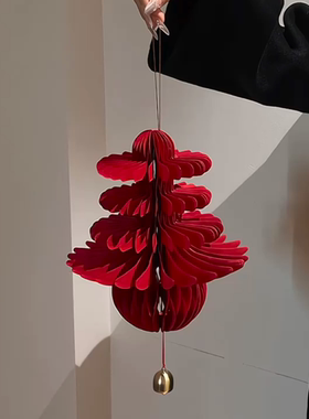 今年春节挂饰也太高级了