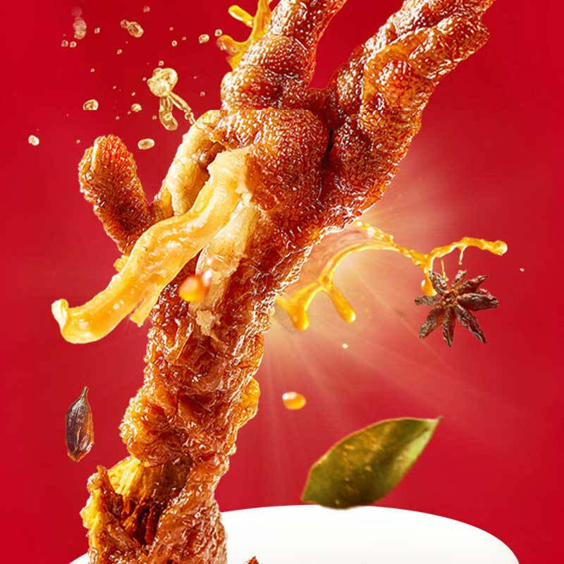 王小卤 虎皮凤爪68g 休闲解馋零食小吃,淘宝优惠券,粉丝福利购,淘宝优惠卷