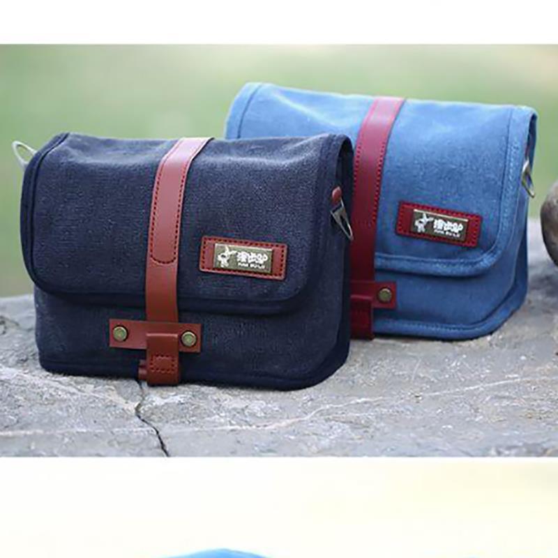 适用佳能 相机包 EOS M6 II代 R50 R8 R6 R5 R10 M50 2代 M62 R62 单反摄影包 200d m6 XT30微单帆布相机包 - 图0