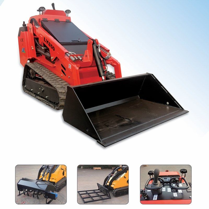 小型滑移b装载机履带式一机多属具农用推土机多功能轮式滑移小铲,淘宝优惠券,粉丝福利购,淘宝优惠卷