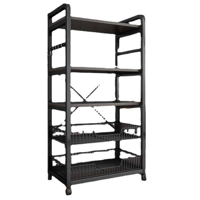 厨房置物架落地多层果蔬菜架储物架烤箱微波炉锅具架子简约多用途,淘宝优惠券,粉丝福利购,淘宝优惠卷