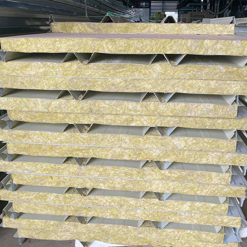 彩钢岩棉瓦板防火隔音岩棉夹芯板复合双层板玻镁板耐高温净化板,淘宝优惠券,粉丝福利购,淘宝优惠卷