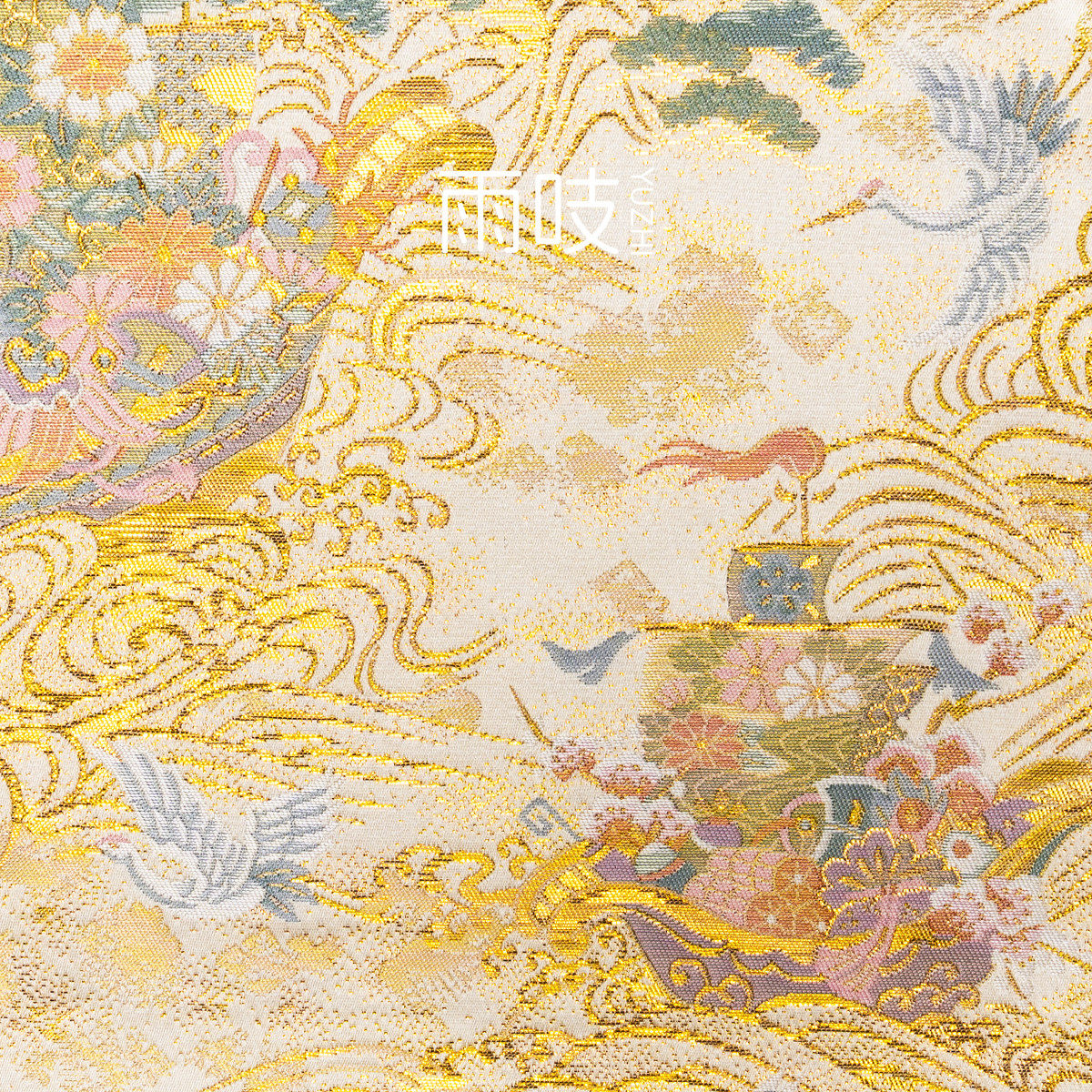 雨吱『花舟一梦』西阵织茶席 4件套装双面壶垫杯垫,淘宝优惠券,粉丝福利购,淘宝优惠卷