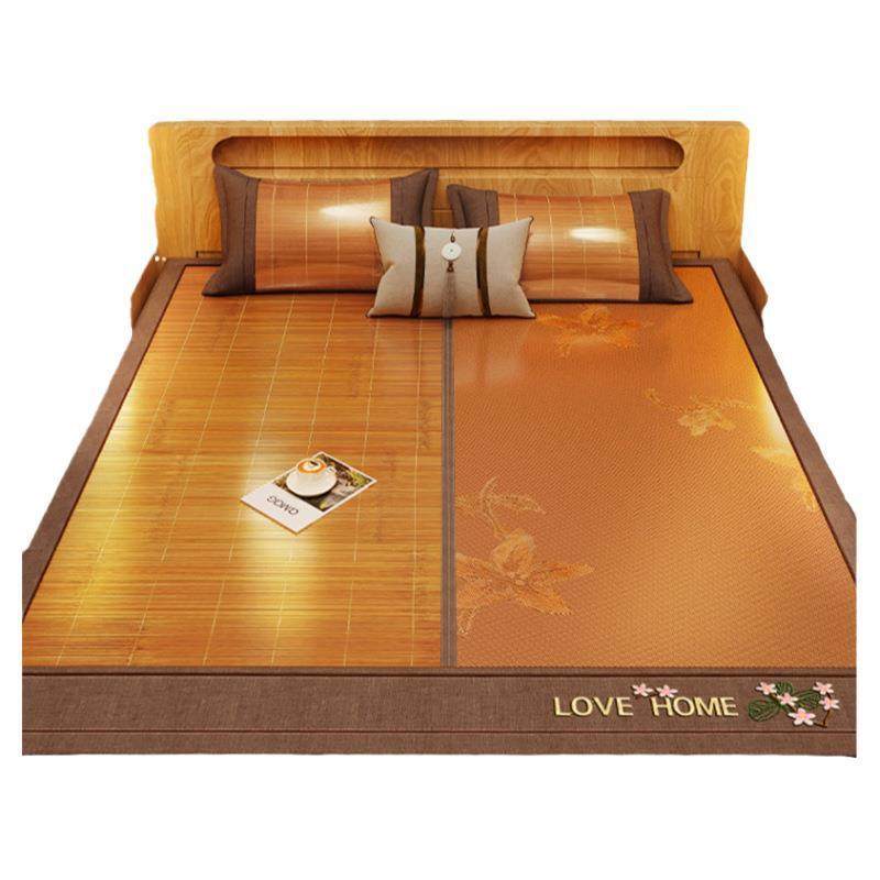 a类母婴竹席凉席夏季藤草席三件套夏天2025新款席子学生宿舍单人,淘宝优惠券,粉丝福利购,淘宝优惠卷