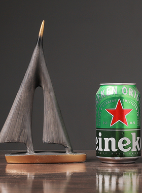 一帆风顺帆船创意摆件家居客厅酒柜电视柜办公桌面装饰品乔迁摆设