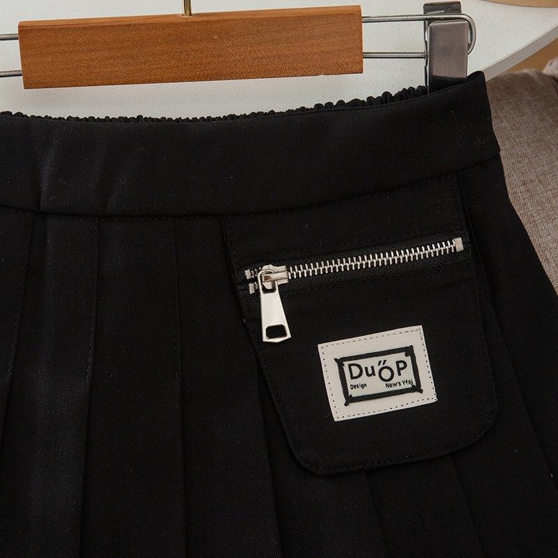 女童学院风半身裙百褶裙春秋西装裙子儿童洋气小女孩百搭短裙春装,淘宝优惠券,粉丝福利购,淘宝优惠卷