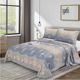 Bamboo fiber ice silk mat three-piece set washable foldable bed cover style summer T linen bed sheet air conditioning mat