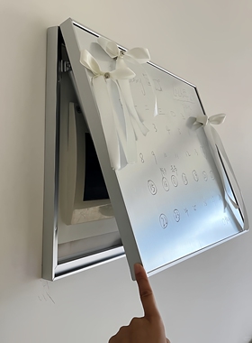 磁吸蝴蝶结电表箱装饰画