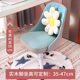 Study chair, computer chair, home long-sit, comfortable stool, backrest, solid wood makeup, children's student writing desk