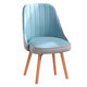 Study chair, computer chair, home long-sit, comfortable stool, backrest, solid wood makeup, children's student writing desk