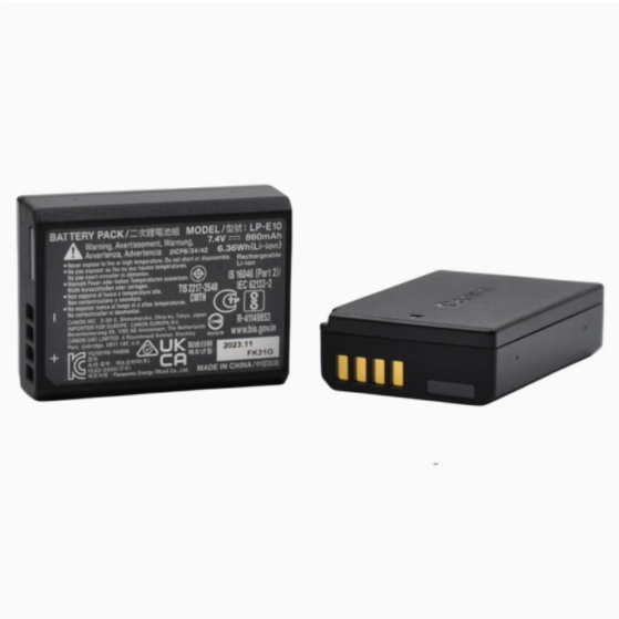 佳能EOS 1300D 1500D 3000D 4000D单反数码相机LP-E10电池/充电器 - 图1