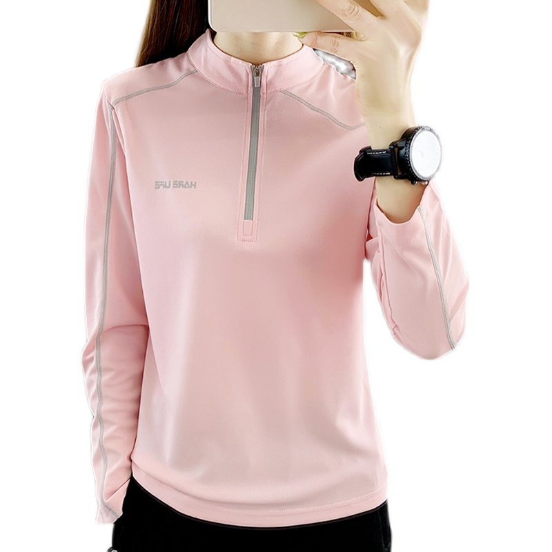 2025春夏速干衣女长袖薄款透气运动t恤瑜伽跑步徒步快干登山上衣,淘宝优惠券,粉丝福利购,淘宝优惠卷