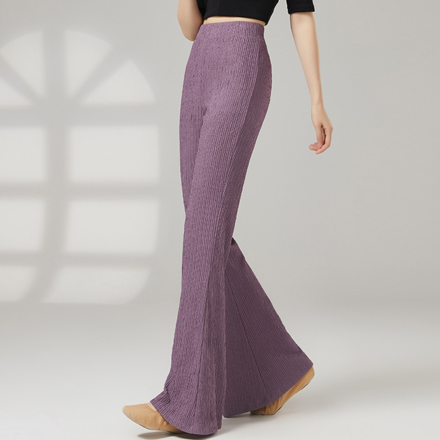 古典舞裤子2026新款高腰微喇瑜伽裤古典舞练功现代舞形体舞蹈裤女,淘宝优惠券,粉丝福利购,淘宝优惠卷