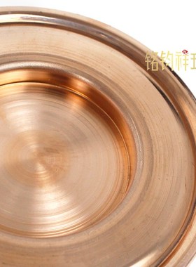 红铜碗套奶茶碗藏式紫铜t碗带盖室内家用供水碗摆件蒙古碗民族风