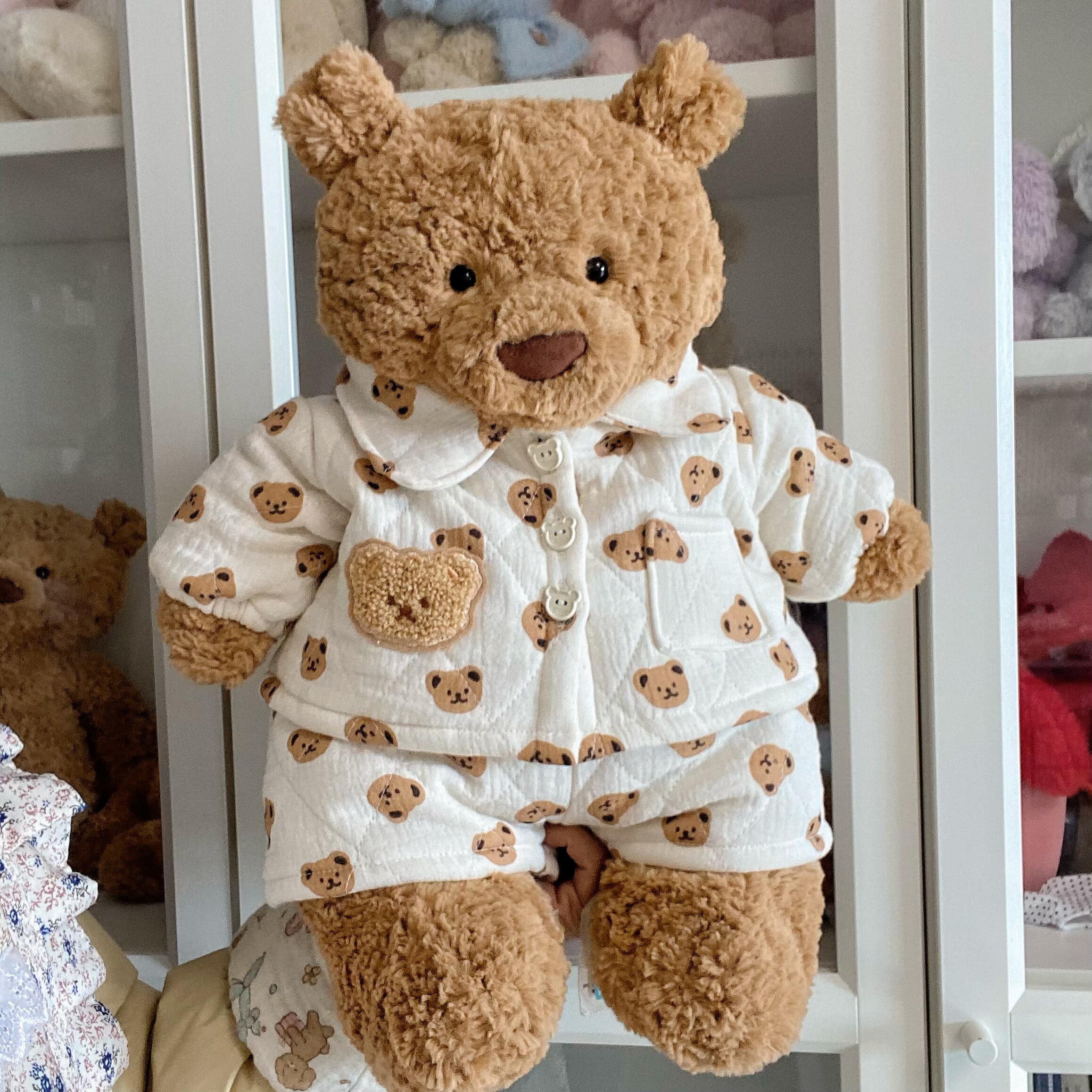 桐桐妈手作 巴塞罗熊巴纳布斯猪可爱棉服套装衣服着替不含玩偶,淘宝优惠券,粉丝福利购,淘宝优惠卷