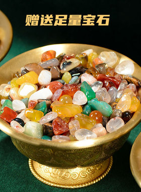 八供套装a铜八吉祥供水碗一套供水杯室内客厅八供摆件