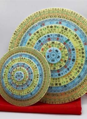大六壬转盘手盘大六任罗s盘随身携带可携式起卦大壬六盘小六任专